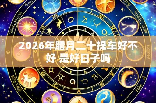 2026年腊月二十提车好不好 是好日子吗