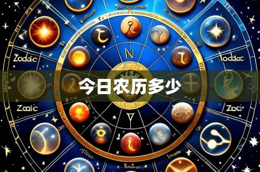 今日农历多少