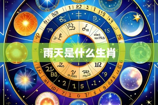 雨天是什么生肖