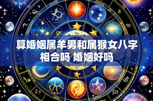算婚姻属羊男和属猴女八字相合吗 婚姻好吗