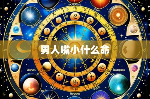 男人嘴小什么命