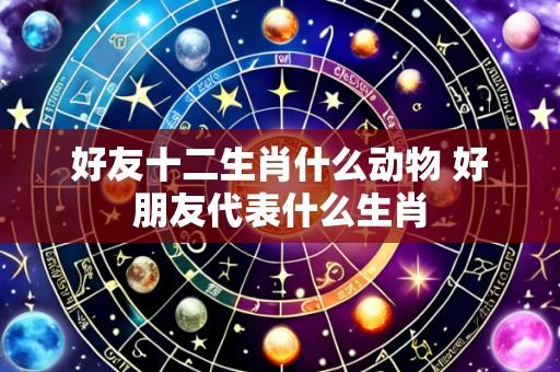 好友十二生肖什么动物 好朋友代表什么生肖