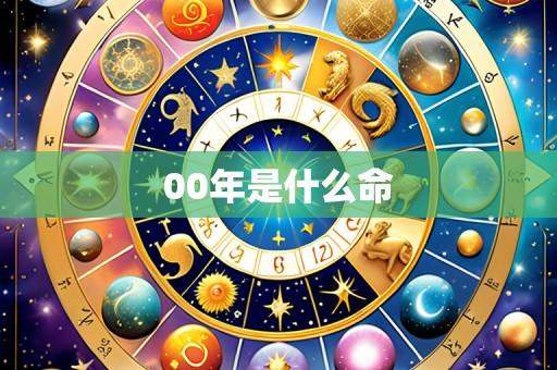 00年是什么命