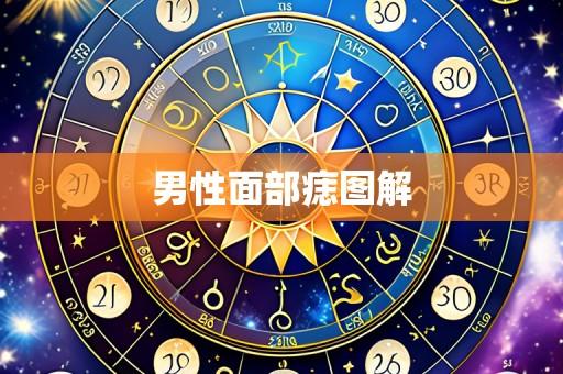 男性面部痣图解