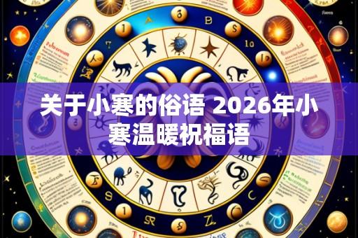 关于小寒的俗语 2026年小寒温暖祝福语