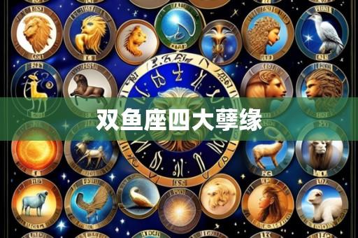 双鱼座四大孽缘