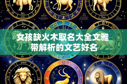 女孩缺火木取名大全文雅 带解析的文艺好名