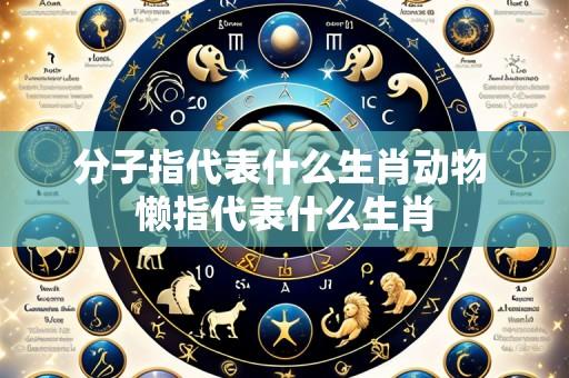 分子指代表什么生肖动物 懒指代表什么生肖