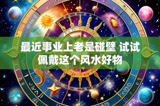 最近事业上老是碰壁 试试佩戴这个风水好物