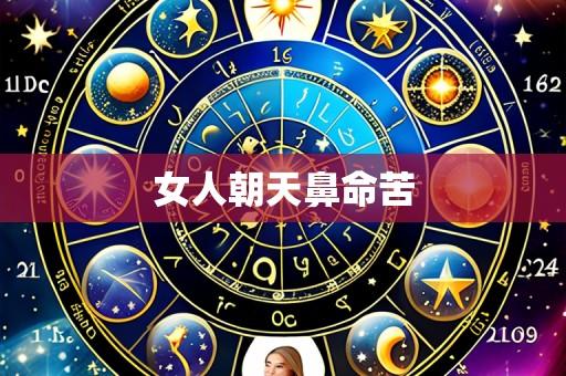 女人朝天鼻命苦