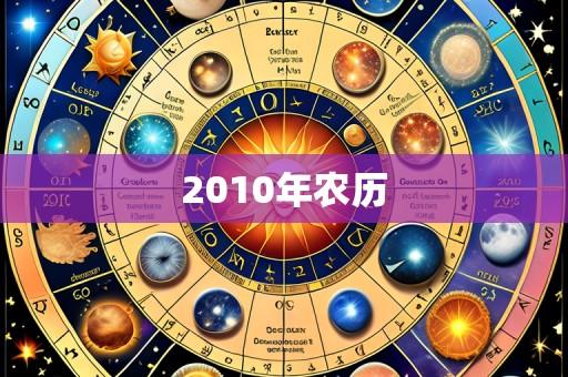 2010年农历