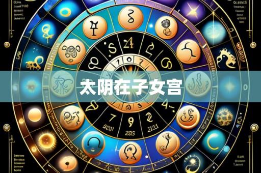 太阴在子女宫
