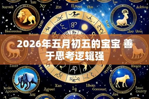 2026年五月初五的宝宝 善于思考逻辑强