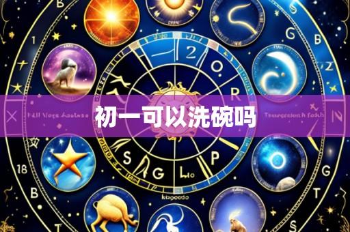 初一可以洗碗吗