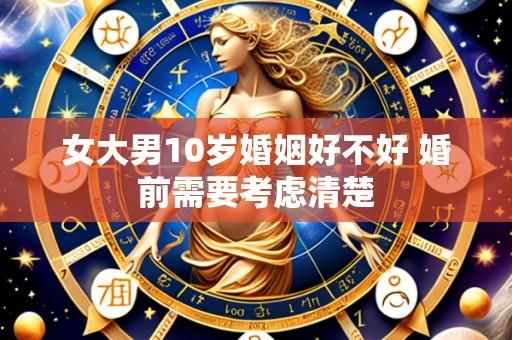女大男10岁婚姻好不好 婚前需要考虑清楚