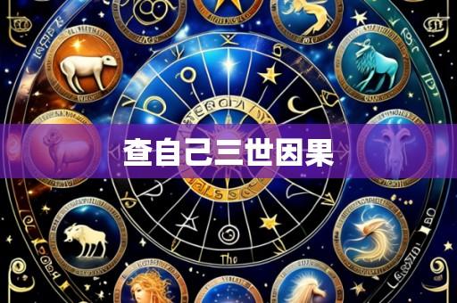 查自己三世因果