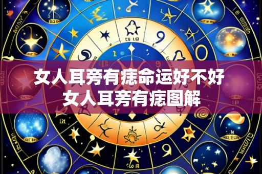 女人耳旁有痣命运好不好 女人耳旁有痣图解