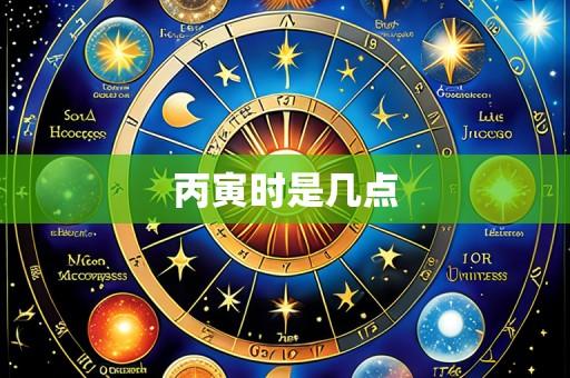 丙寅时是几点