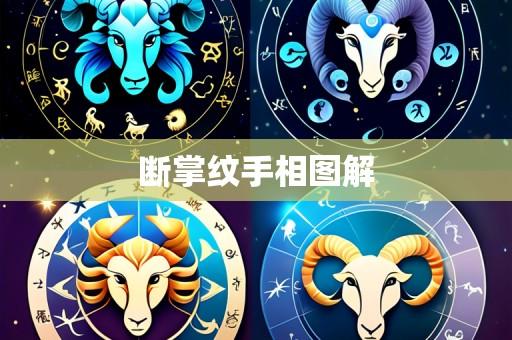 断掌纹手相图解