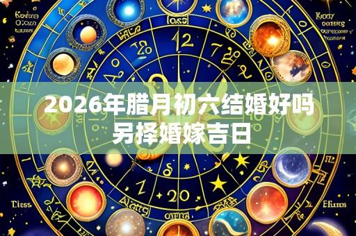 2026年腊月初六结婚好吗 另择婚嫁吉日