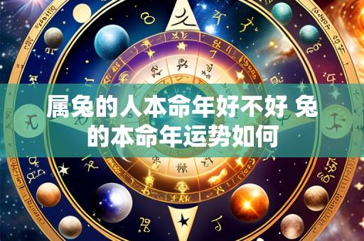 属兔的人本命年好不好 兔的本命年运势如何