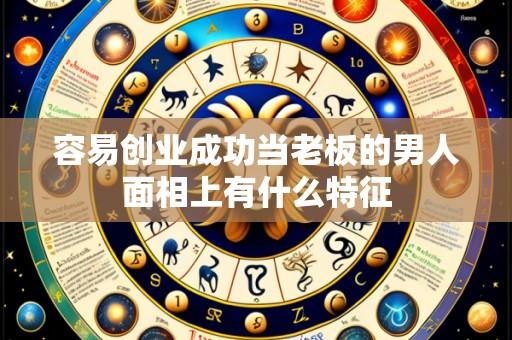 容易创业成功当老板的男人面相上有什么特征