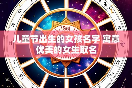 儿童节出生的女孩名字 寓意优美的女生取名