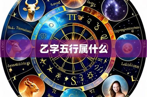 乙字五行属什么