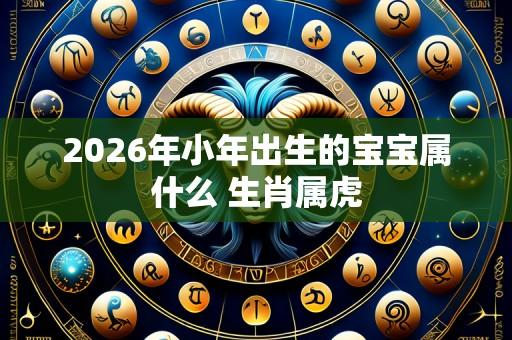 2026年小年出生的宝宝属什么 生肖属虎