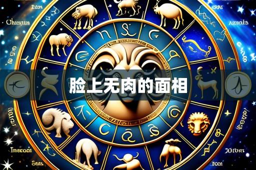 脸上无肉的面相