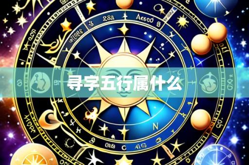 寻字五行属什么