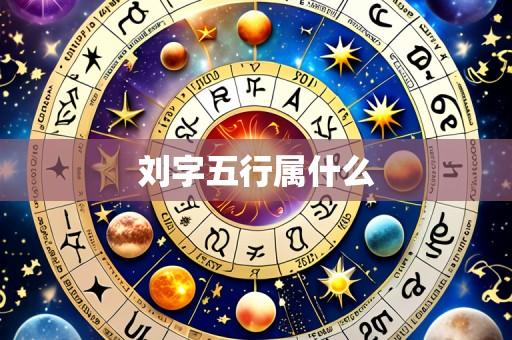 刘字五行属什么