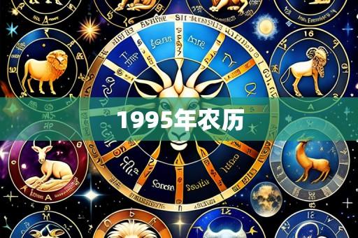 1995年农历