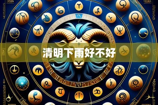 清明下雨好不好