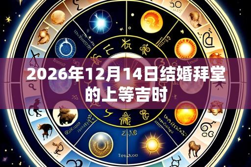 2026年12月14日结婚拜堂的上等吉时