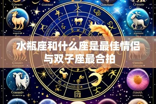 水瓶座和什么座是最佳情侣 与双子座最合拍