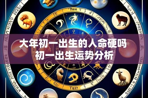 大年初一出生的人命硬吗 初一出生运势分析