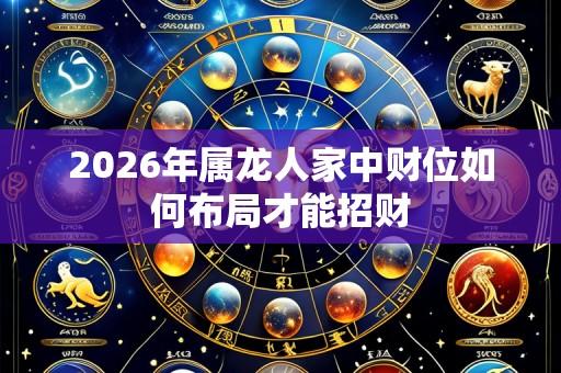 2026年属龙人家中财位如何布局才能招财