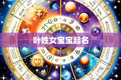 叶姓女宝宝起名