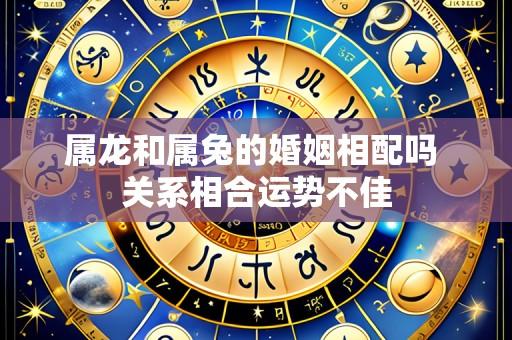 属龙和属兔的婚姻相配吗 关系相合运势不佳