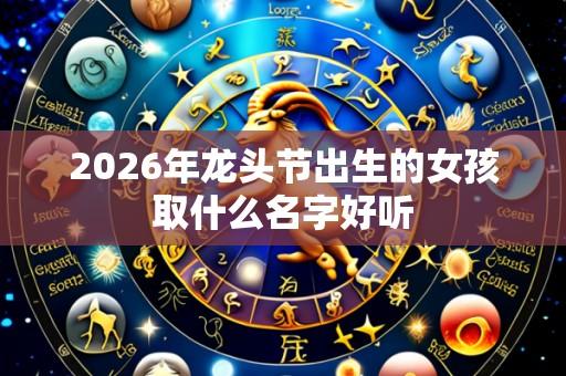 2026年龙头节出生的女孩取什么名字好听