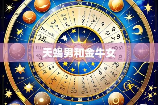 天蝎男和金牛女
