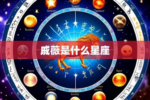 戚薇是什么星座