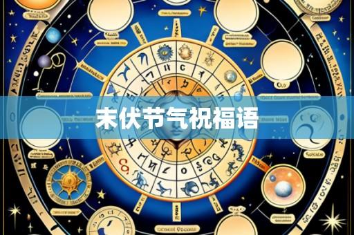 末伏节气祝福语