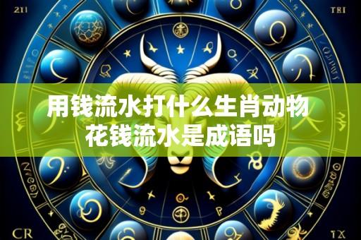 用钱流水打什么生肖动物 花钱流水是成语吗
