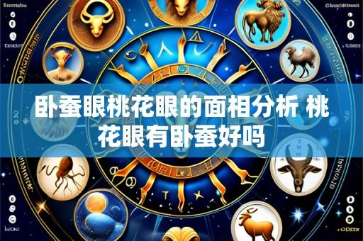 卧蚕眼桃花眼的面相分析 桃花眼有卧蚕好吗