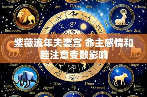 紫薇流年夫妻宫 命主感情和睦注意变数影响