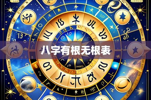 八字有根无根表