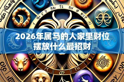 2026年属马的人家里财位摆放什么最招财