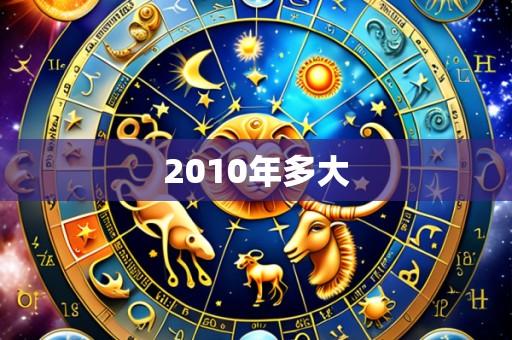 2010年多大
